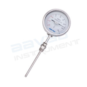 Mercury Steel Temperature Gauge