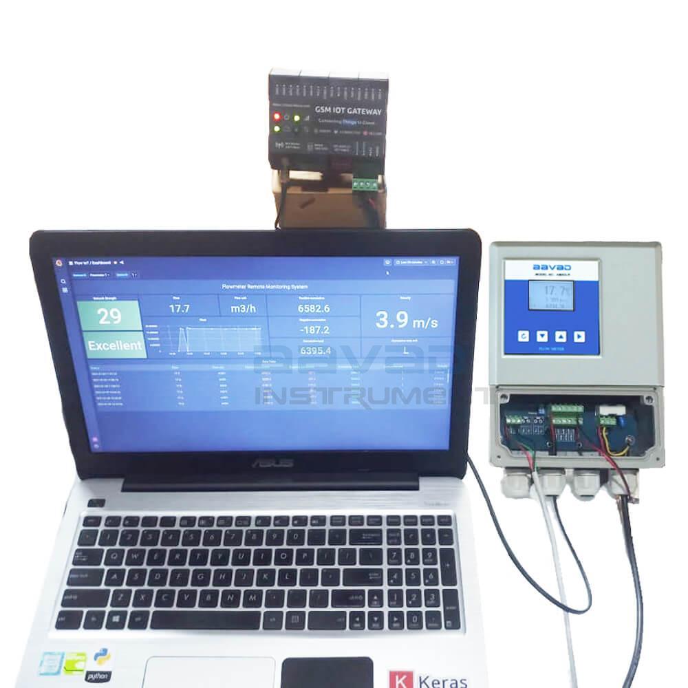 Digital Water Flow Meter With Telemetry