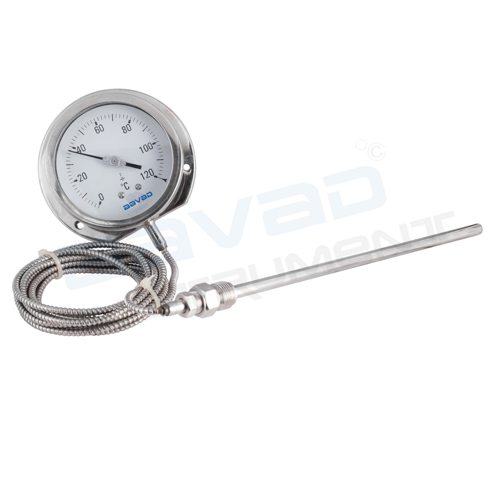 Mercury Filled Temperature Gauge