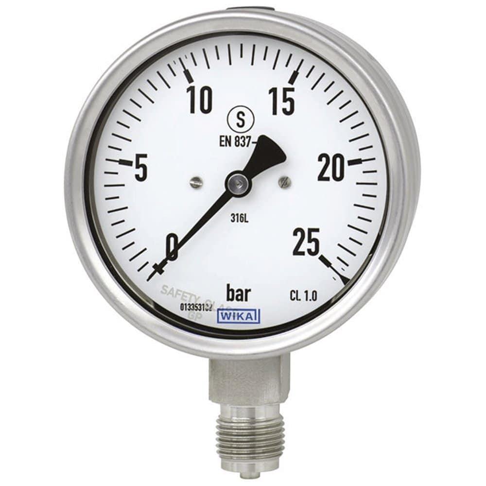 WIKA Hydraulic Bourdon Tube Pressure Gauge